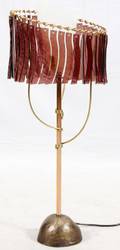 ARTEMIDE ITALIAN GLASS SHADE TABLE LAMP C 1990