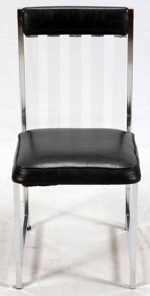 DAYSTROM FURNITURE CO STAINLESS STEEL VINYL CHAIR