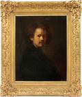 AFTER REMBRANDT OIL ON CANVAS C LATE 19TH C