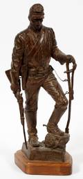 HAROLD T HOLDEN BRONZE SCULPTURE 1840