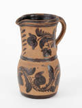 Western Pennsylvania tanware pitcher 19th c