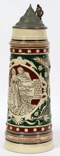 GERMAN MAGNUM POTTERY STEIN