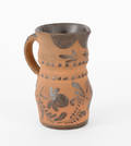 Western Pennsylvania tanware pitcher 19th c