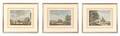 Group of 3 Jacobsz Views of Amsterdam Engravings