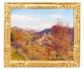 French School Vue sur les Alpes  lAutomne Oil