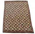Palatial Aubusson Style Needlework Floral Rug