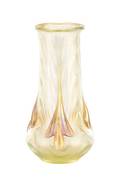 Loetz Coppelia Glass Vase Wellenoptisch Pattern