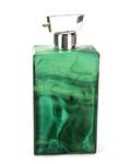 Hoffman Malachite Glass Perfume Bottle Schlevogt