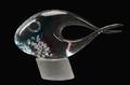 Large Art Glass Fish Sculpture by Elio Raffaeli