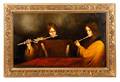 Joseph Dawley The Flutists Oil on Canvas