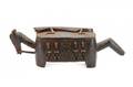 Dogon Carved Horse Form Large Wooden Box