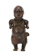 Benin Kingdom Nigeria Court Dwarf Bronze
