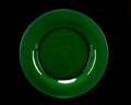 Steuben Green Glass Plate 2028