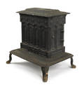 Fred Schultz cast iron stove
