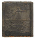 Cast iron stove plate
