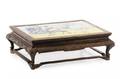 Chinese Porcelain Inset Kneeling Altar Table