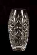 Tall Waterford Cut Crystal Flower Vase