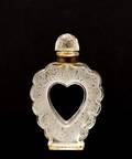 Deluxe Lalique Coeur Joie Crystal Flacon Bottle
