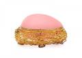 Palais Royal Nested Opaline Glass Egg Casket