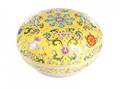 Famille Jaune Ba Jixiang Round Box Qianlong