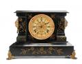 Ansonia Clock Company Black Mantel Clock
