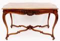 Louis XV Style Fruitwood Center Table