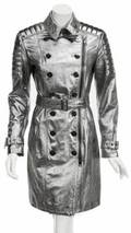 JANE FONDA LEATHER BURBERRY COAT