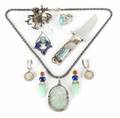 JANE FONDA ASSORTMENT OF OPAL JEWELRY