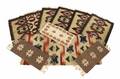 NINE ASSORTED WOVEN KILIMS