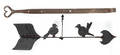 Tin bird weathervane
