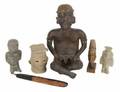 GROUP OF ETHNOGRAPHIC FIGURINES