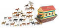Painted Noahs Ark ca 1900