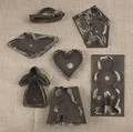 Tin cookie cutters 19th20th c
