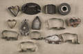Fourteen tin cookie cutters 20th c