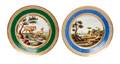 Two Paris Porcelain Cabinet Plates