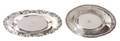 Two American Silver Oval Serving Dishes