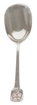 An American Silver Berry Spoon