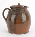 Pennsylvania redware pitcher 19th c