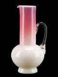 New England Glass Peachblow Glossy Pitcher