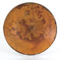 Pennsylvania redware plate early 19th c