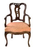 A Dutch Walnut Armchair