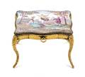 An Austrian Enameled Diminutive Table