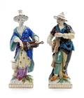 A Pair of Berlin KPM Porcelain Figures