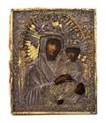 A Russian Silver Oklad Icon