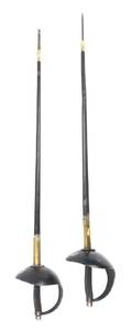 A Pair of French Fencing Sabers