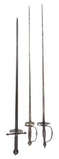 Three Continental Rapiers