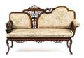 A French Mahogany Japonesque Parlor Suite