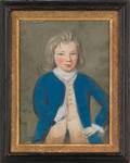 Continental pastel portrait of a boy ca 1800