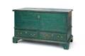 Pennsylvania painted poplar blanket chest
