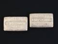 TWO ENGELHARD 10 TROY OUNCE SILVER BARS